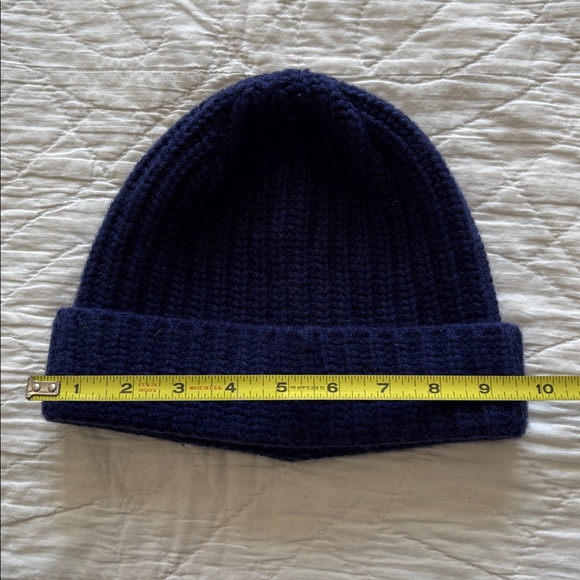 Five1Four Cashmere Wool Ribbed Toque - Picture 3 of 7